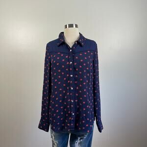 ModCloth • Still Indie You Pearl Snap Shirt Floral Western